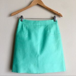 [79] J.CREW Aqua Skirt
